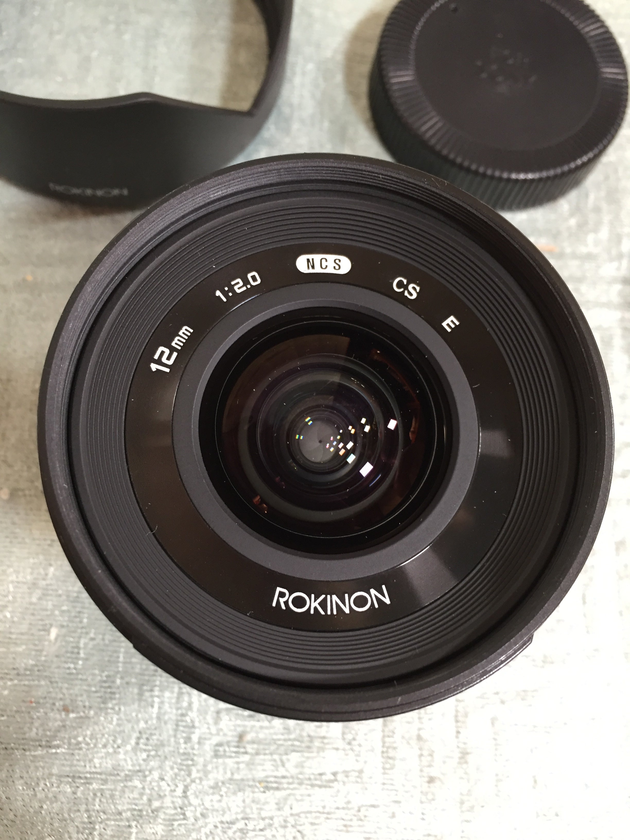 Rokinon 12mm F2.0 NCS CS Ultra Wide Angle Lens Sony E-Mount (NEX) Black-RK12M-E (7578965377262)